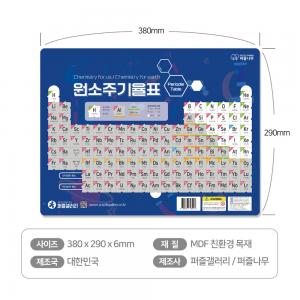 목재판퍼즐 원소주기율표 수업교구 학습용 과학수업
