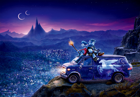 500피스 직소퍼즐 디즈니 온워드 야경 퍼즐라이프 PL538D