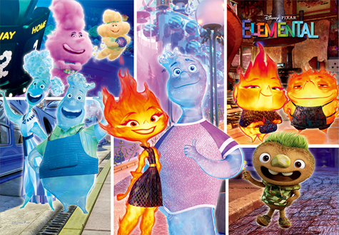 500피스 직소퍼즐 디즈니 엘리멘탈 퍼즐라이프 PL524D