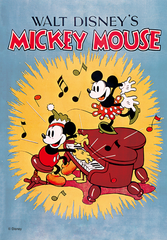 500피스 직소퍼즐 디즈니 미키 미니 피아노 퍼즐라이프 PL541D