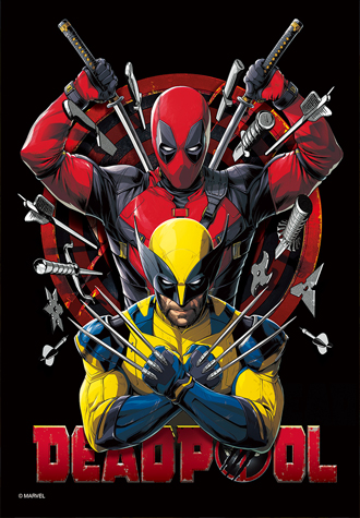 500피스 직소퍼즐 마블 데드풀&울버린 퍼즐라이프 PL566M