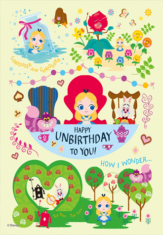 150피스 직소퍼즐 디즈니 이상한 나라의 앨리스 퍼즐라이프 PL150-42D