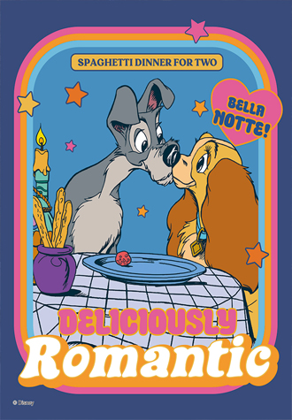 150피스 직소퍼즐 디즈니 레이디와 트램프 퍼즐라이프 PL150-44D