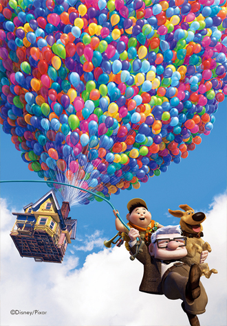 108피스 직소퍼즐 디즈니 업 풍선 하우스 퍼즐라이프 PL108-13D