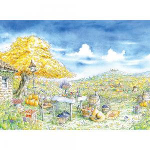 1000피스 직소퍼즐 신야 우찌다 가을 수확 퍼즐코리아 PK1000-7108