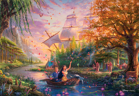 1000피스 직소퍼즐 디즈니 포카혼타스 킨케이드 퍼즐라이프 PL7001D