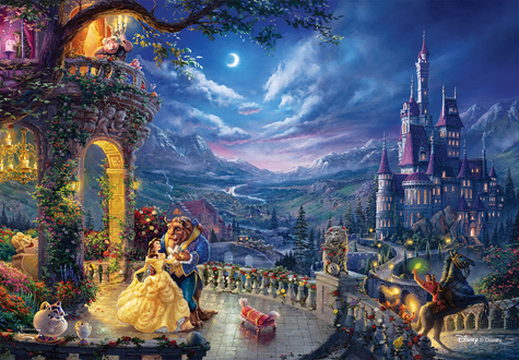 1000피스 직소퍼즐 디즈니 미녀와 야수 킨케이드 퍼즐라이프 PL7006D