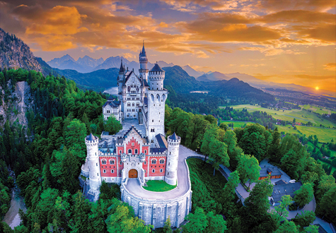 1000피스 직소퍼즐 노이슈반슈타인 성 바비퍼즐 BB1000-5314