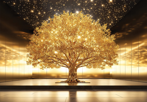 1000피스 직소퍼즐 반짝이는 금나무 퍼즐피플 PZP1000-001