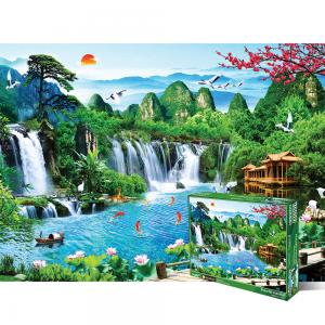1000피스 직소퍼즐 평화로운 폭포 퍼즐피플 PZP1000-006