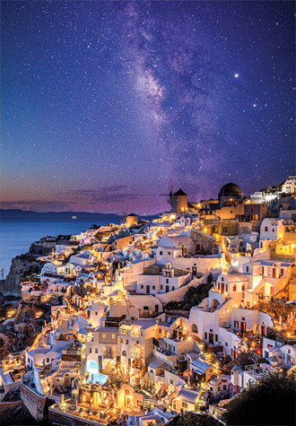 1000피스 직소퍼즐 산토리니의 별밤 바비퍼즐 BB1000-5316