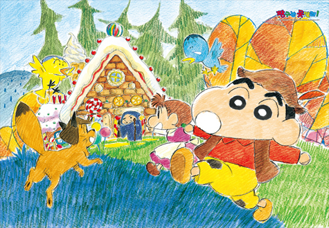 500피스 직소퍼즐 짱구는 못말려 과자로 만든집 학산문화사 HS150538