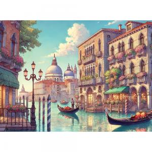 1000피스 직소퍼즐 베니스에서의 하루 미니조각 퍼즐코리아 PK1000-M3613