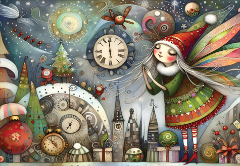 1000피스 직소퍼즐 요정의 나라 미니조각 퍼즐코리아 PK1000-M3614