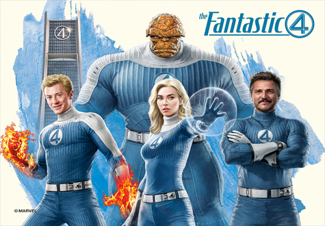 500피스 직소퍼즐 마블 판타스틱4 포스터 퍼즐라이프 PL570M