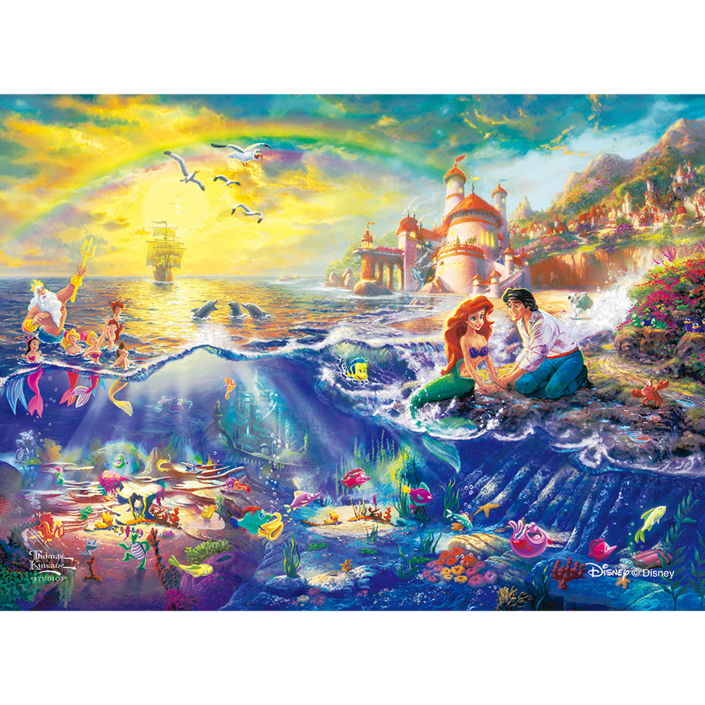 500피스 직소퍼즐 디즈니 인어공주 킨케이드 퍼즐라이프 PL8004D