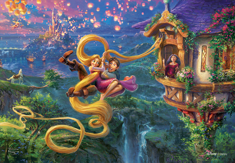 1000피스 직소퍼즐 디즈니 라푼젤2 킨케이드 퍼즐라이프 PL7016D