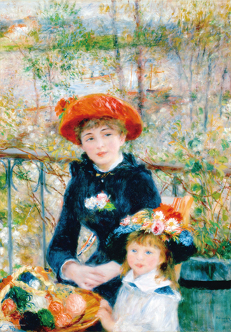 1000피스 직소퍼즐 명화 두자매1881 학산문화사 HS150682