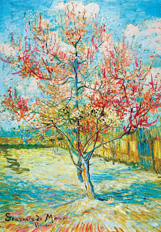 1000피스 직소퍼즐 명화 분홍빛 복숭아나무1888 학산문화사 HS150668