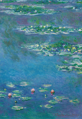 1000피스 직소퍼즐 명화 수련1906 학산문화사 HS150705