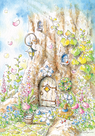 500피스 직소퍼즐 신야 우찌다 요정의 집 봄 퍼즐코리아 PK500-7510