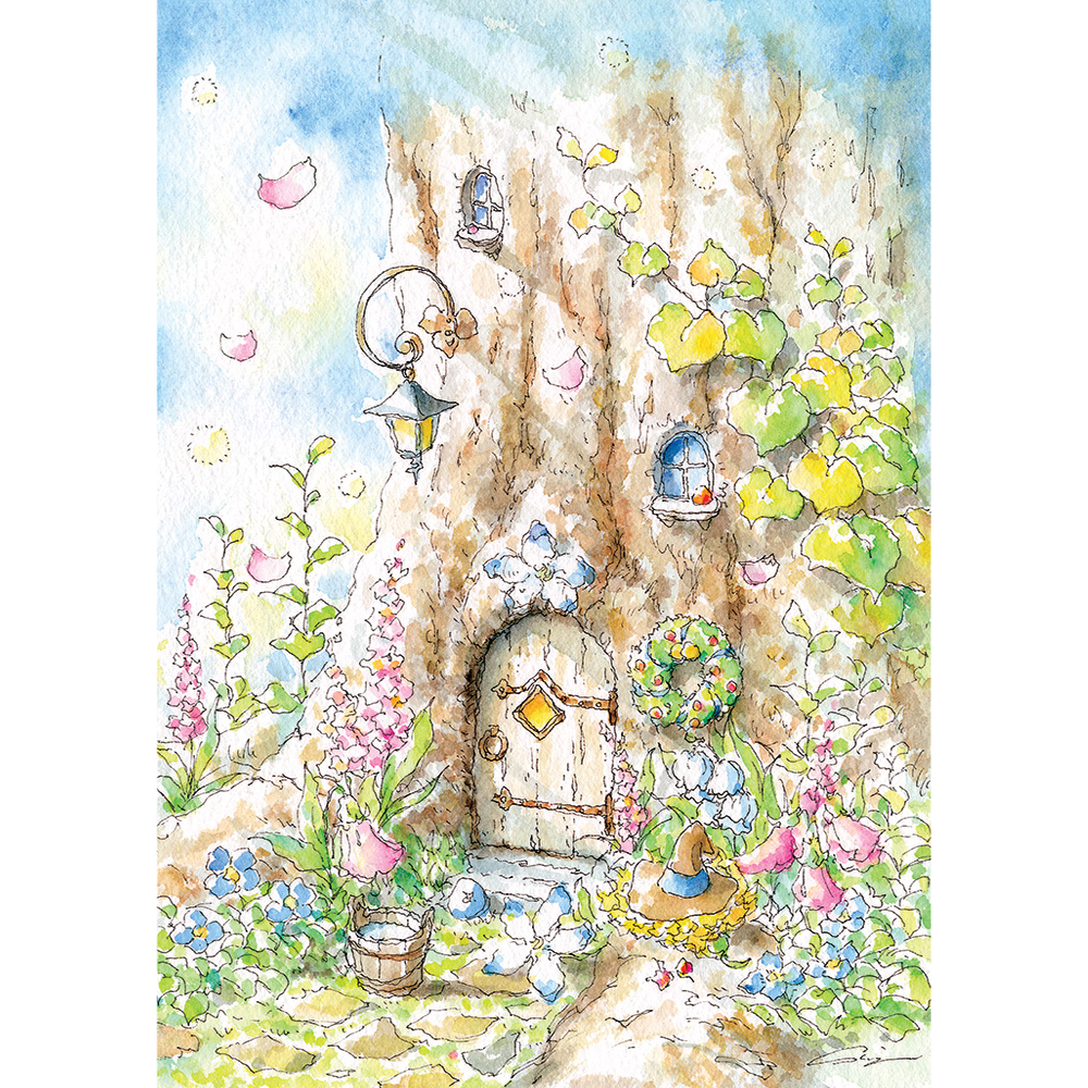 500피스 직소퍼즐 신야 우찌다 요정의 집 봄 퍼즐코리아 PK500-7510