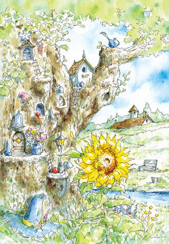 500피스 직소퍼즐 신야 우찌다 요정의 집 여름 퍼즐코리아 PK500-7511