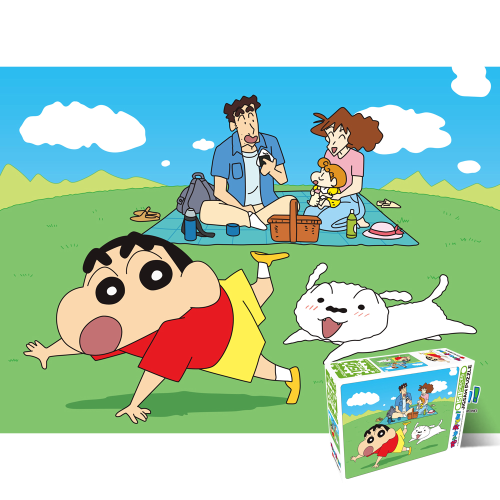 150피스 직소퍼즐 짱구는 못말려 가족소풍 학산문화사 HS150903