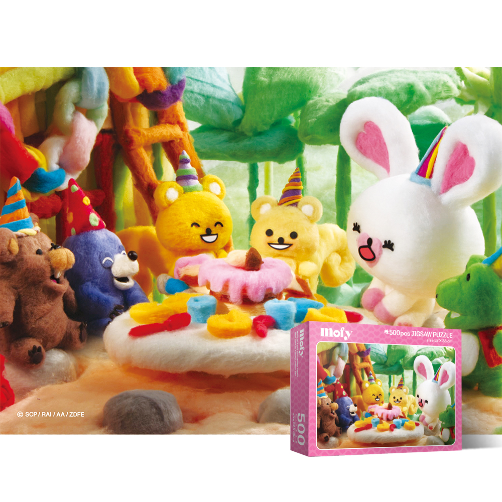 300피스 직소퍼즐 모피와 생일파티 큰조각 알록 AL5209