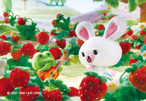 150피스 직소퍼즐 모피와 친구들 딸기 알록 AL150-79