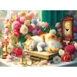 1000피스 직소퍼즐 행복한 고양이 토이앤퍼즐 LP10-1001