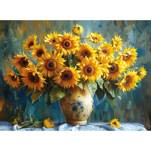 1000피스 직소퍼즐 행운을 담은 해바라기 토이앤퍼즐 LP10-1002