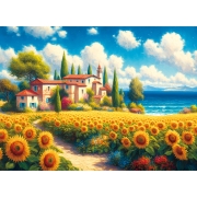 1000피스 직소퍼즐 여름날의 해바라기 토이앤퍼즐 LP10-1004