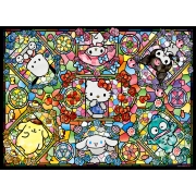 1000피스 직소퍼즐 산리오캐릭터즈 글라스 아트 토이앤퍼즐 LP10-1010