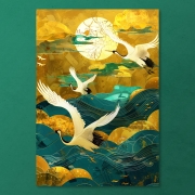 1000피스 직소퍼즐 길운금학도 퍼즐갤러리 PG1055