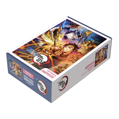 500피스퍼즐 귀멸의칼날 무한성편 시노부vs도우마 토이앤퍼즐 TPD05-086