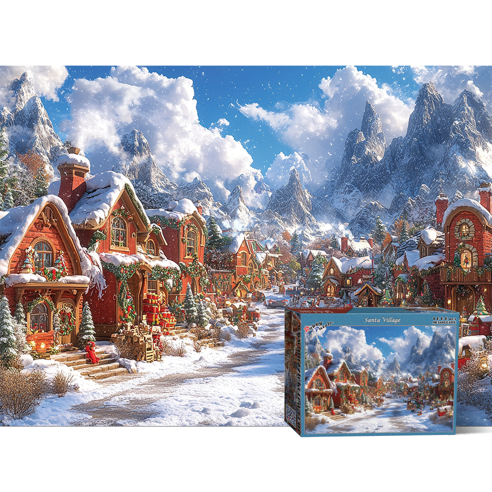 1000피스 직소퍼즐 산타마을 바비퍼즐 BB1000-5325