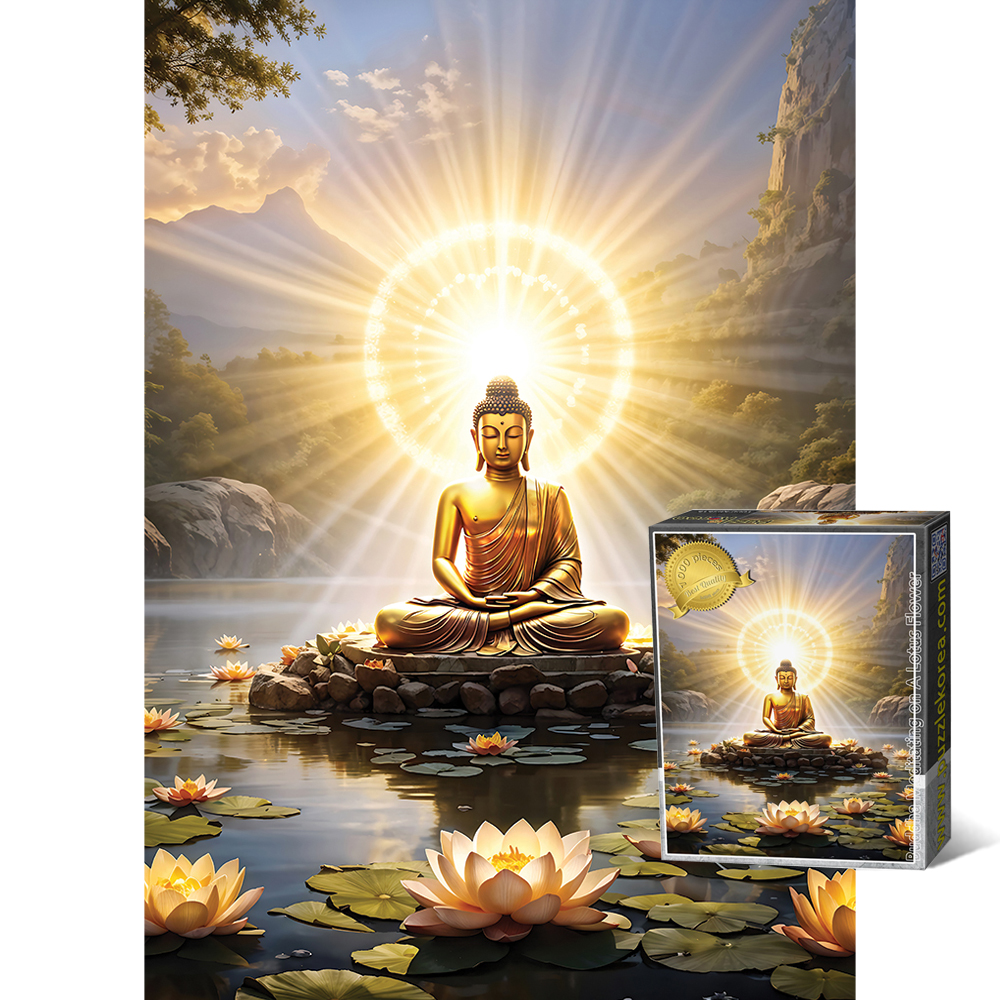 1000피스 직소퍼즐 명상하는 부처님 미니조각 퍼즐코리아 PK1000-M3616