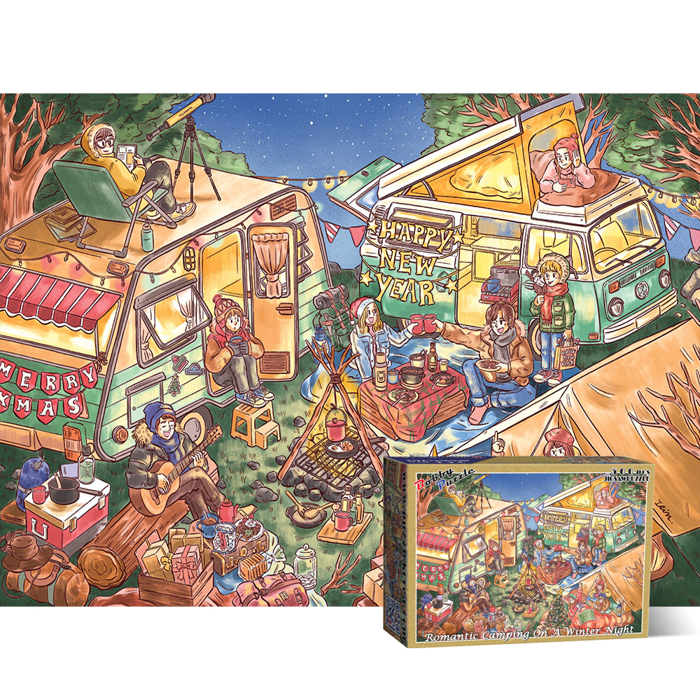 500피스 직소퍼즐 낭만 캠핑 바비퍼즐 BB500-5418