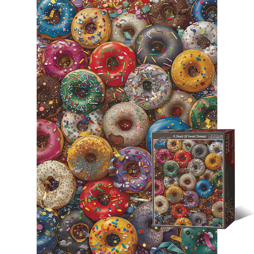 1000피스 직소퍼즐 도넛 컬렉션 바비퍼즐 BB1000-5329