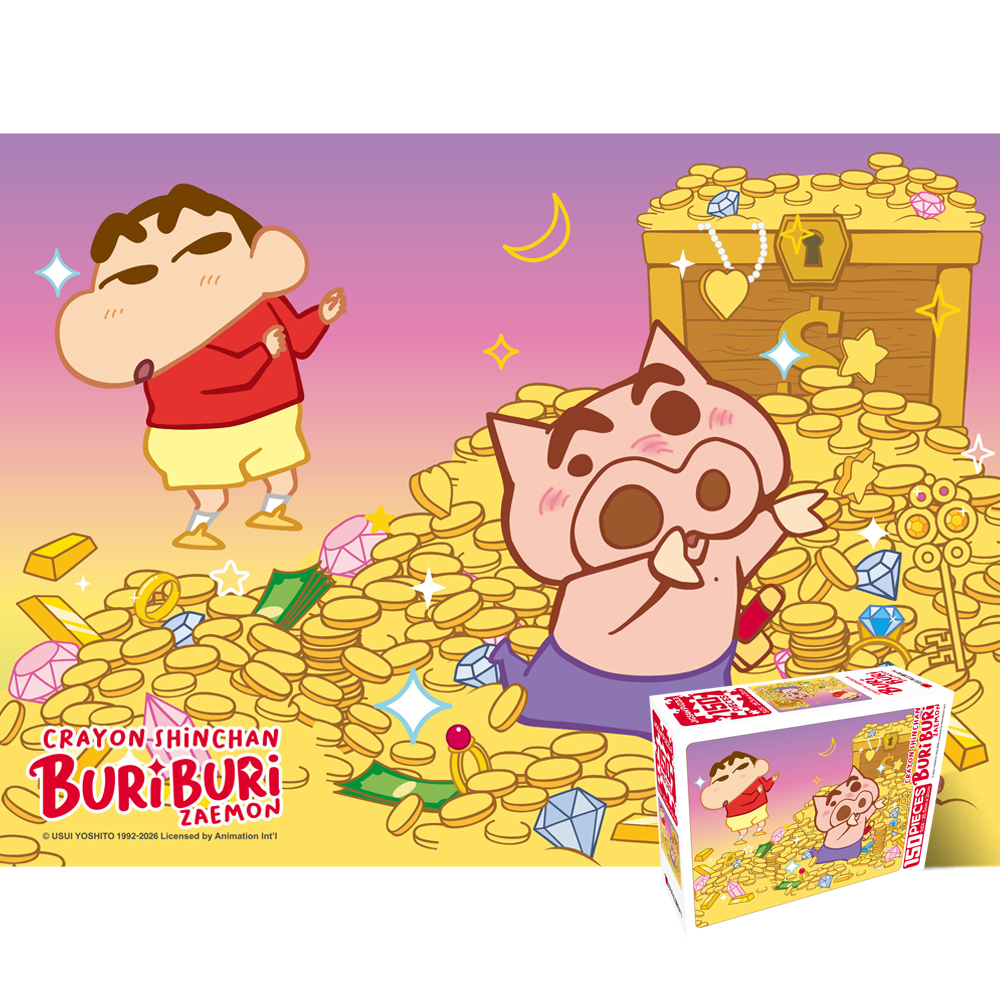 150피스 직소퍼즐 짱구는 못말려 돈벼락 학산문화사 HS156011