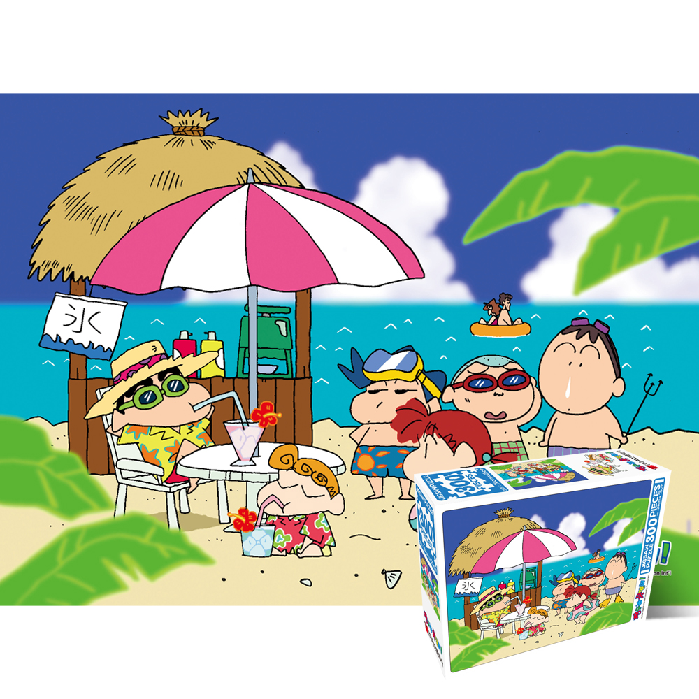 300피스 직소퍼즐 짱구는 못말려 해변의 친구들 학산문화사 HS156103