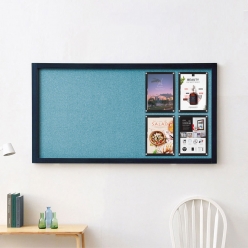 휴그린 자석 패브릭 게시판 일반형(액자형) / 900-6000 15종 사이즈 4색 프레임 9색 패브릭