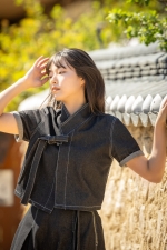 데님 저고리
