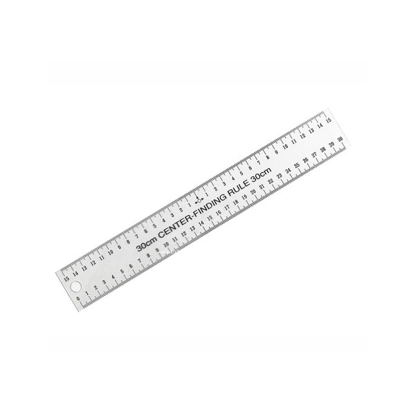 플렉시블 센터 자(30cm) LJY280 FORTUNE-포춘