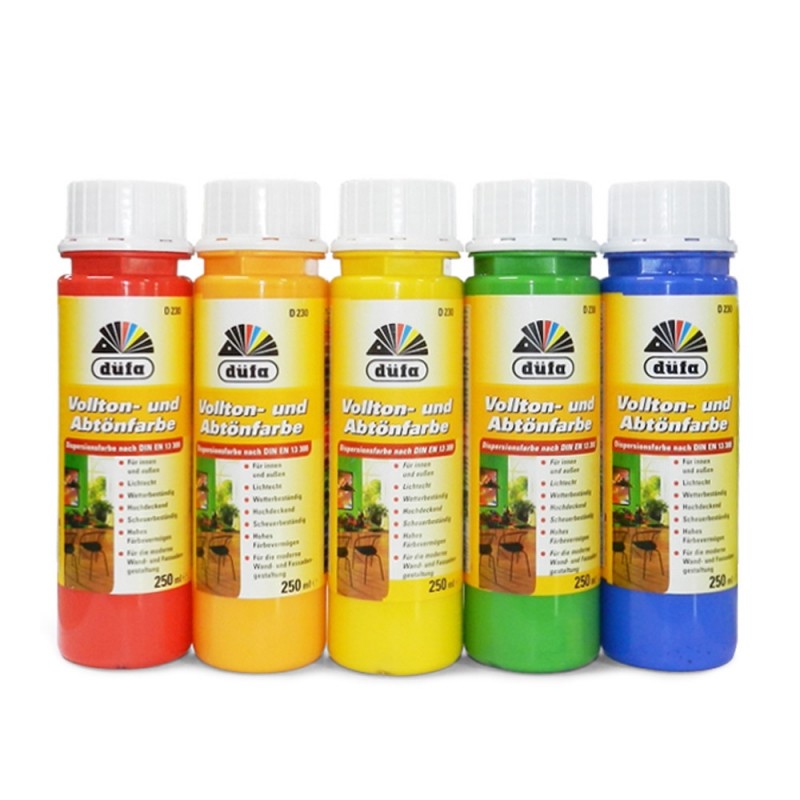 듀파 엑센트칼라(안료페인트) 250ml  수성페인트의 조색 안료로 사용 가능