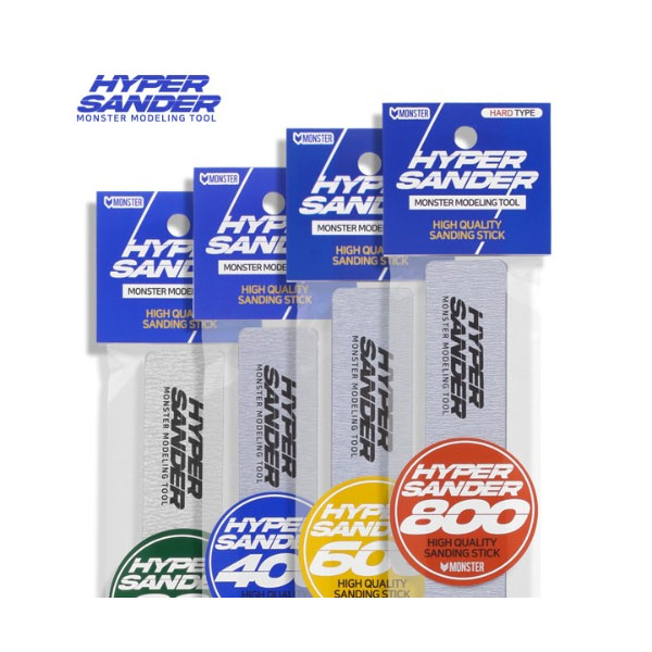 하이퍼샌더 프라모델 사포스틱(하드) HY-SDHD 몬스터