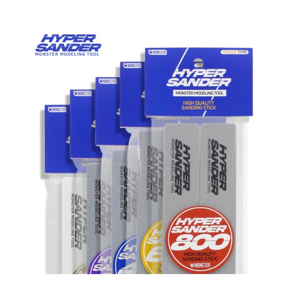 하이퍼샌더 프라모델 사포스틱(스폰지) HY-SDSP 몬스터