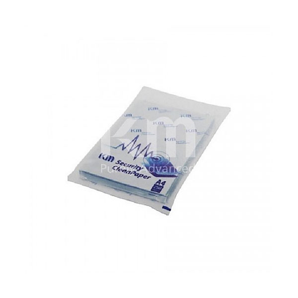 Security Clean Paper 보안용지 Wire 타입(BLUE) A4 케이엠비품