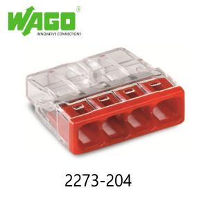꽂음형 전선 커넥터 (2273-204/100개입) 와고(WAGO)